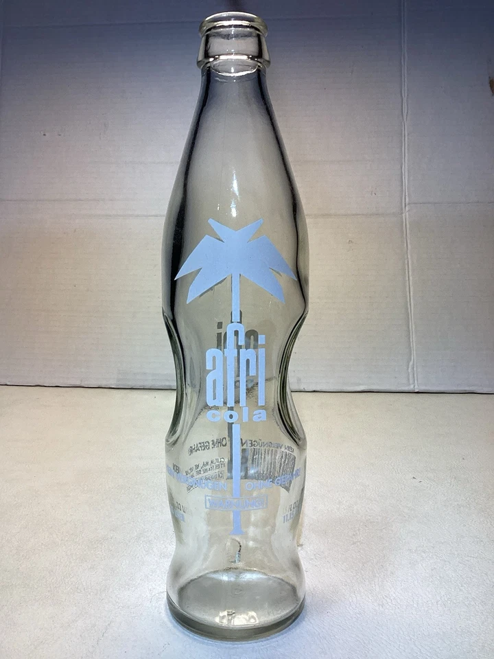 Botella de vidrio vintage Afri-Cola Slim Body Grip 11,15 OZ Colonia Alemania Foto 1 de 4
