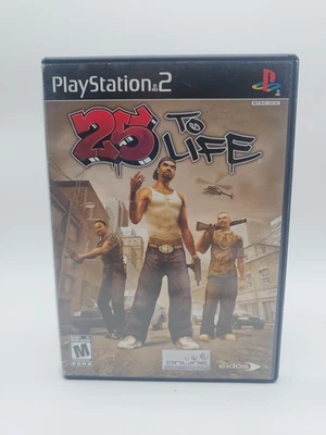 25 to Life (Sony PlayStation 2, PS2, 2006) - CIB Tested Working - Image 1 of 4