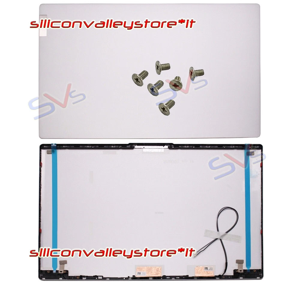 Argento Back Cover LCD Silver Lenovo Ideapad 5 15 IIL05 15 ARE05 ITL05 15ALC05 - Image 1 of 1