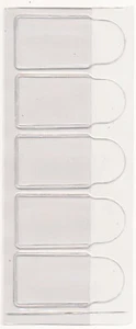 Frame-A-Coin vinyl Sleeve / Holder Flip for 1 oz Silver Bar - Storage - Pk of 5 - Picture 1 of 2