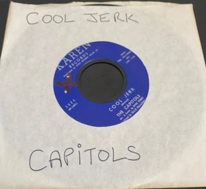 THE CAPITALS - Cool Jerk / Hello Stranger (1966) - Karen 1524-45 RPM 7" - Excel - Bild 1 von 3
