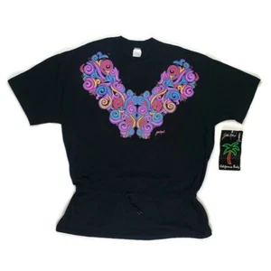 Vintage Gilda Marx Multicolor Abstract Art T-shirt - One Size Fits All (L - XXL) - Picture 1 of 7