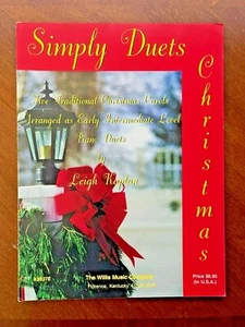 Simply Duets - Christmas - The Traditional Christmas Carols by Leigh Kaplan 1997 - Picture 1 of 4