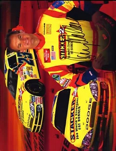 Kenny Wallace Signed 8x10 Color Photo NASCAR Auto Racing AUTOGRAPH 2 - Picture 1 of 1