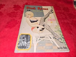 VINTAGE MAGAZINE TITLED BLACK NYLONS VOL 2 #2  1966 WORLD WIDE NEWS CO - Picture 1 of 2