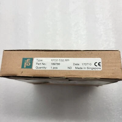 PEPPERL & FUCHS KFD2-EB2-RPI PART NO 189786 FREE FAST SHIP - Image 1 of 4