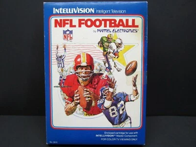 NFL Football, Intellivision, Mattel 1983, CIB, Tested - Image 1 of 4