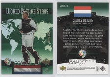 2006 Upper Deck Future Stars World Green /499 Sidney de Jong #WBC-19