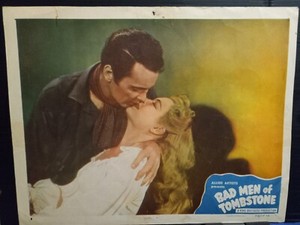 Lobby Card 1948 BAD MEN OF TOMBSTONE Barry Sullivan Marjorie Reynolds best CU