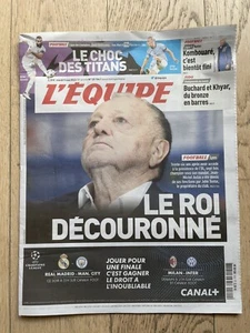 Journal L’Equipe N°25104 Du 09 /05/2023 Aulas Lyon OL Haaland City Benzema Real - Foto 1 di 7