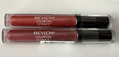 Revlon Colorstay Ultimate Liquid Lipstick 030 and 060 0.1 Fl oz Lot of 2 Colors - Image 1 of 3