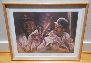 Tony Gwynn Wade Boggs Signed Autographed MLB Batting Champions Lithograph LE2500 - Picture 1 of 10