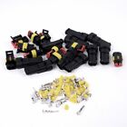 Car 2Pin Way Sealed Waterproof Connector Plug 10 Sets Electrical Wire Harness