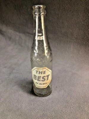 Botella de refresco vintage "The Best by Block" ACL 1956 Foto 1 de 4