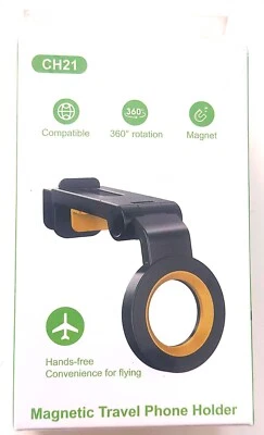 Universal Travel Phone Holder For Airplane, Luggage Handle, Desktop, Selfie. - Image 1 of 4