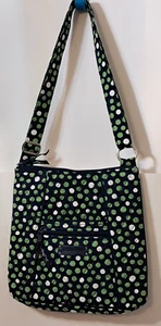 VERA BRADLEY Purse *Lucky Dots* Hipster Crossbody Quilted - Afbeelding 1 van 4