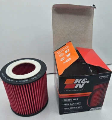 K&N Cartridge Oil Filter HP-7014 Fits 2019 BMW M2 3.0L/M4 3.0L PICTURED ITEM - Image 1 of 4