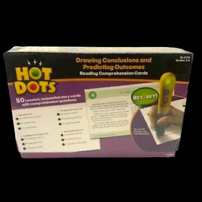 NEW Hot Dots Drawing Conclusions & Predicting Outcome Reading Comp Cards - Image 1 of 2