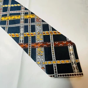 Corbata multicolor de seda clásica de cuello puntiagudo para hombre - Imagen 1 de 1