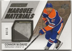 2023-24 Upper Deck Engrained Marquee Materials #MMCM Connor McDavid 08/15 Oilers - Picture 1 of 2