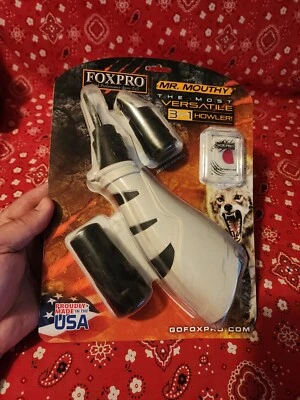 FOXPRO MR MOUTHY 3-IN-1 COYOTE HOWLER THE MOST VERSATILE COYOTE PREDATOR CALL - Image 1 of 4