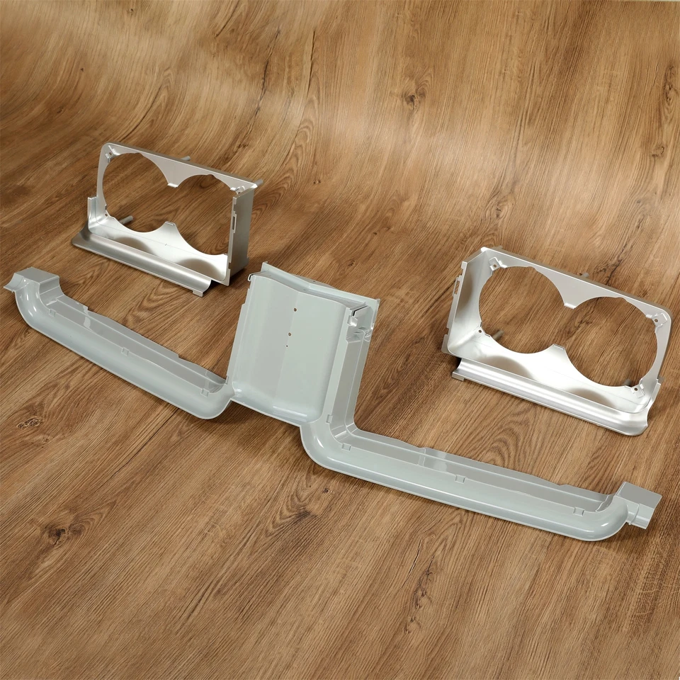 Carcasas de faros y rejilla protector de piedra central para Oldsmobile Cutlass 1971 1972 Foto 1 de 4