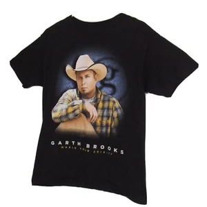 Camiseta negra Garth Brooks World Tour 2014-2017 Country Music para hombre talla: M RN: 15763 - Imagen 1 de 7