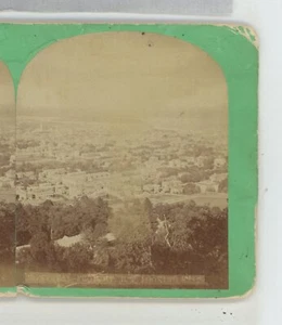 Birdseye Montreal Canada Looking East Stereoview - Picture 1 of 2