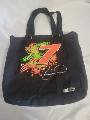 Bolso de Mano Nascar #7 Danica Patrick 2010 Forrado Negro 18" x 14" x 5" Foto 1 de 4