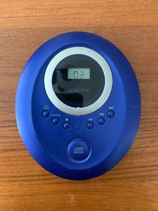 Audiovox DM8220B Portable Personal CD Player Walkman Cobalt Blue Working READ - Picture 1 of 2