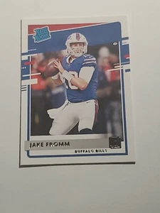 JAKE FROMM 2020 Donruss Rated Rookie SP Buffalo Bills #305  - Picture 1 of 2