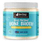 Raw Paws Beef Bone Broth For Dogs & Cats, 6-Oz - Made In Usa - Dog Food Toppe...