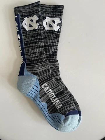 North Carolina Tar Heels Adult Crew Socks - High Quality New Free Shipping Cover