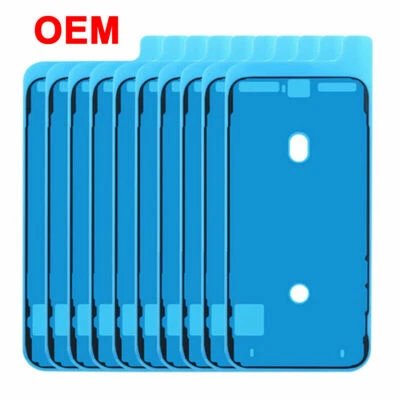 10X OEM Waterproof Frame Adhesive Seal iPhone 12 11 Pro XS Max XR X 8 7 Plus 📭 - Image 1 of 4