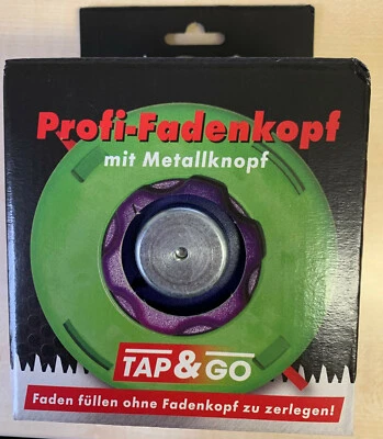 Tiger Profi Fadenkopf Nylonfaden TAP&GO für Stihl Freischneider Gewinde 12x1,5