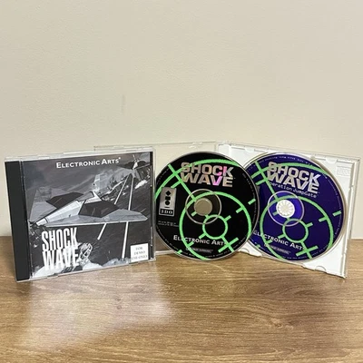 Shock Wave (Panasonic 3DO, 1994) Discs + Manual Alien FPS - CLEAN TESTED WORKS - Image 1 of 3