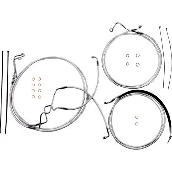 2017-2020 Harley-Davidson FLTR Road Glide Designer Handlebar Installation Kit 8" - Imagem 1 de 3