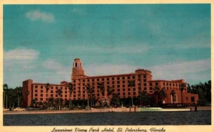 The Vinoy Park Hotel On Tropical Waterfront, San Petersburgo Flint. Postal de motel - Imagen 1 de 2