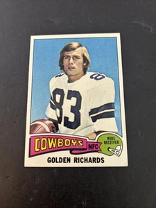 1975 TOPPS GOLDEN RICHARDS (DALLAS COWBOYS) RC#464 EXNM Vintage Football ๐๐ - Picture 1 of 3