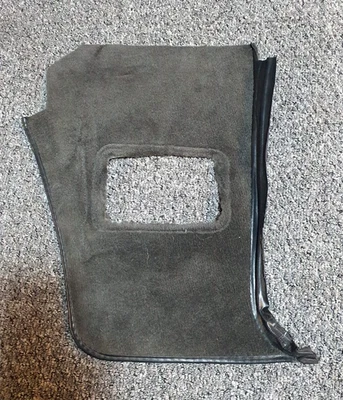 BMW E24 6 Series 635csi 633csi M6 Front Right Corner Carpet Panel Gray Genuine - Image 1 of 4