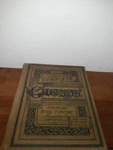 BARNES'S COMPLETE GEOGRAPHY Edition for Minnesota and the Dakotas 1886 HC - Bild 1 von 5