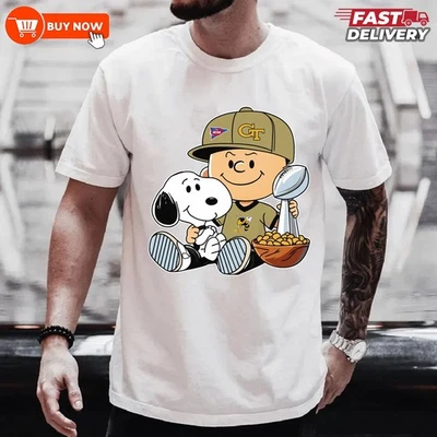 Georgia Tech Yellow Jackets Snoop.y Football TShirt - Full Color, Full Size - Image 1 of 4