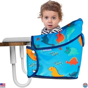 Reisefreundlicher Clip-On Hochstuhl für Babys & Kleinkinder - Tragbarer Tischsitz - Bild 1 von 6