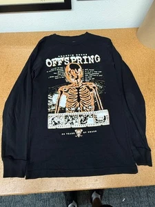 Offspring Smash 30TH ANNIVERSARY VIOLENT GENTLEMEN ANAHEIM DUCKS LONG SLEEVE - Picture 1 of 1