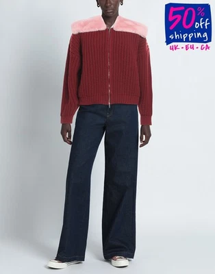 RRP€1290 BLUMARINE x MODES Wool Knitted Jacket Size S Cable Knit Made in Italy - Image 1 of 4