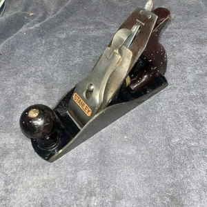 Vtg Stanley No 4 Plane Smooth Woodworking Tool - Bild 1 von 15