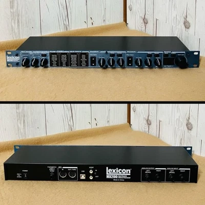 Lexicon MX200 Dual Reverb Effects Processor Black Audio Sound Music Rack Gear - Image 1 of 4