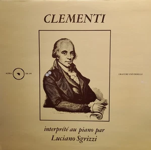 Clementi Interprete Par Luciano Sgrizzi - DB 195 Like New Vinyl Record - Picture 1 of 5