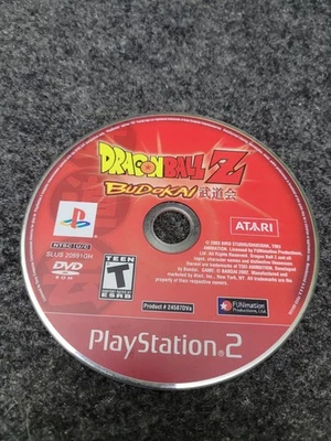 Dragon Ball Z Budokai PlayStation 2 PS2 Video Game Disc Only Tested Atari Anime - Image 1 of 4
