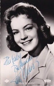Romy Schneider in "Kitty und die große Welt" - Kolibri 2162 - original signiert - Bild 1 von 2